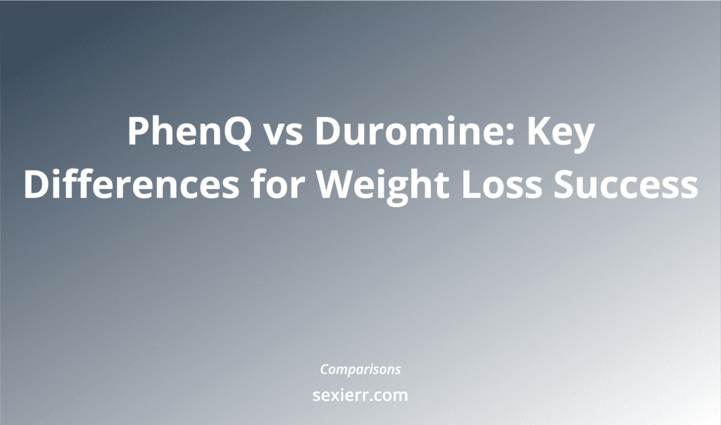 Phenq Vs Duromine: Key Differences For Weight Loss Success